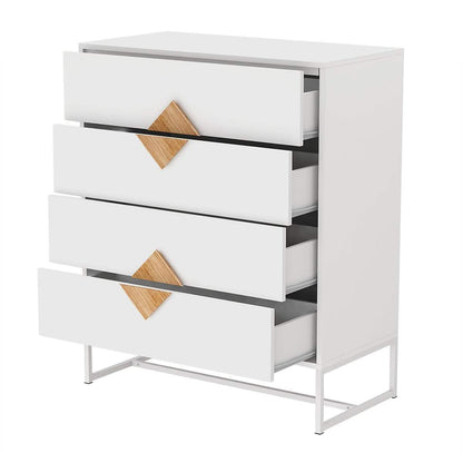Storage Sideboard Cabinet White DailySale