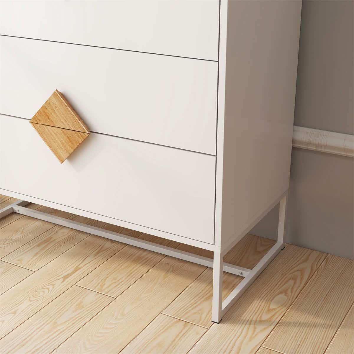 Storage Sideboard Cabinet White DailySale