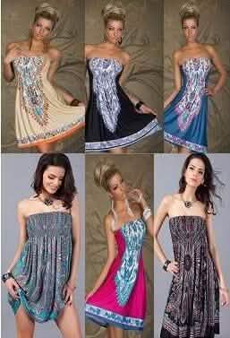 Strapless Paisley Print Dress - Assorted Styles and Sizes DailySale