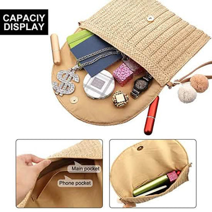 Straw Handmade Shoulder Bag DailySale