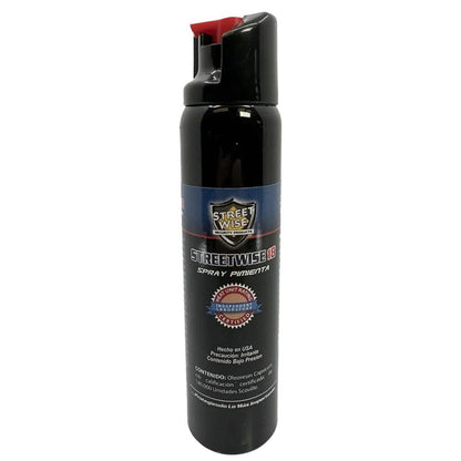 Streetwise 18 Pepper Spray 4.4 oz. Twist Lock (With Spanish Label And Back Card) DailySale