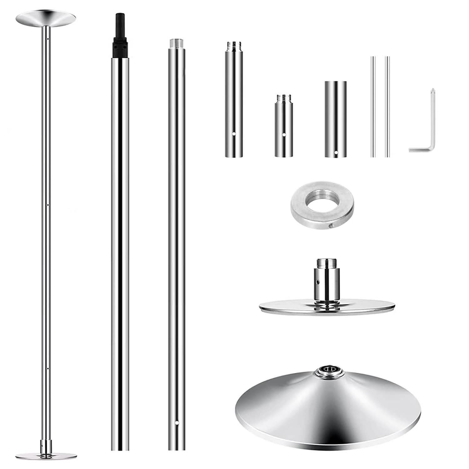 Stripper Dance Pole 45mm Spinning Static Dancing Pole DailySale