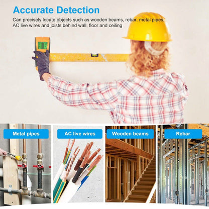 Stud Center Finder Wall Scanner AC Live Wire Detector with LCD Display DailySale