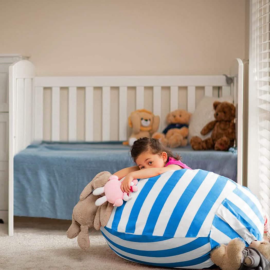 Stuffed Animal Storage Bean Bag Chair Cover DailySale