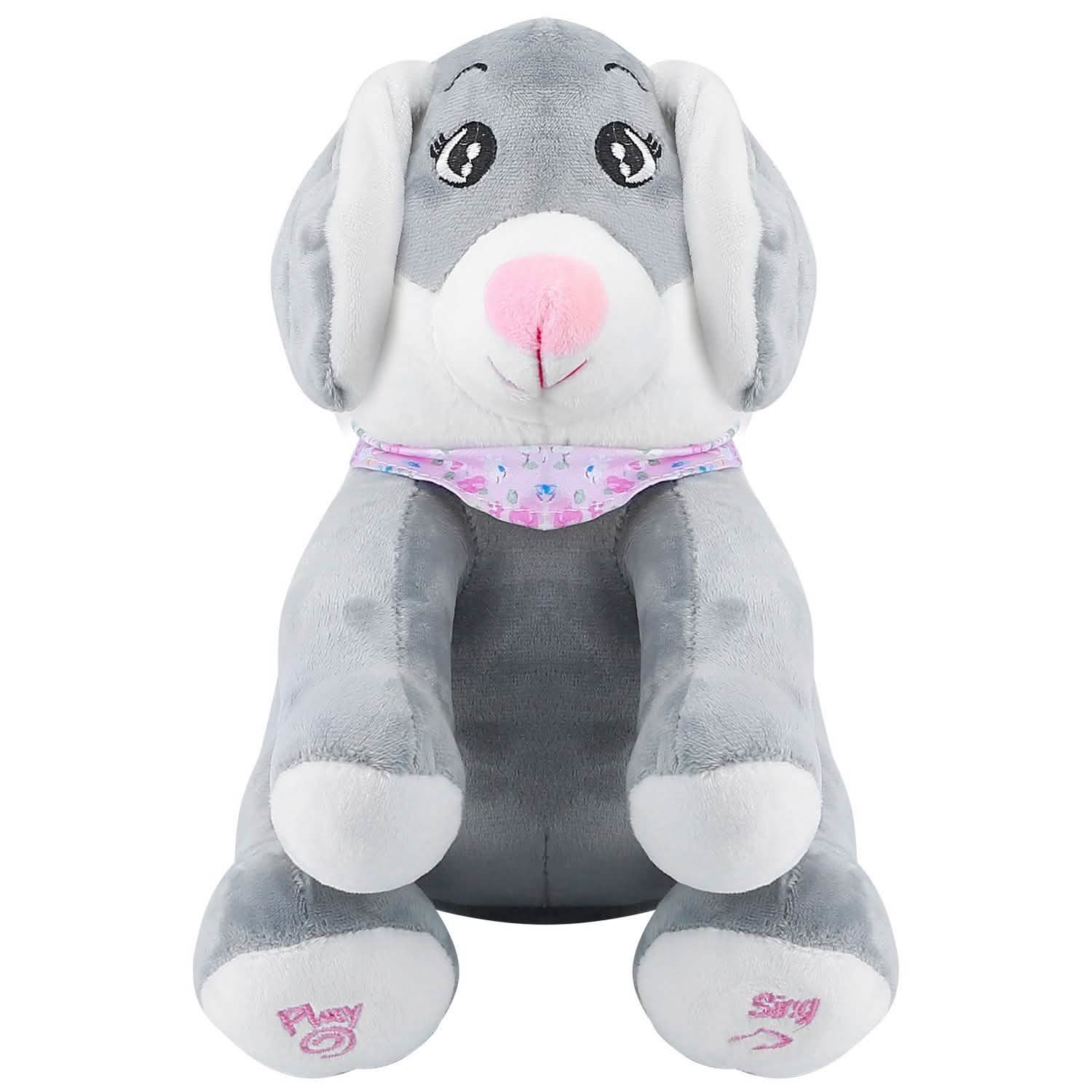 Stuffed Plush Rabbit Doll Toy Animated Talking and Singing DailySale