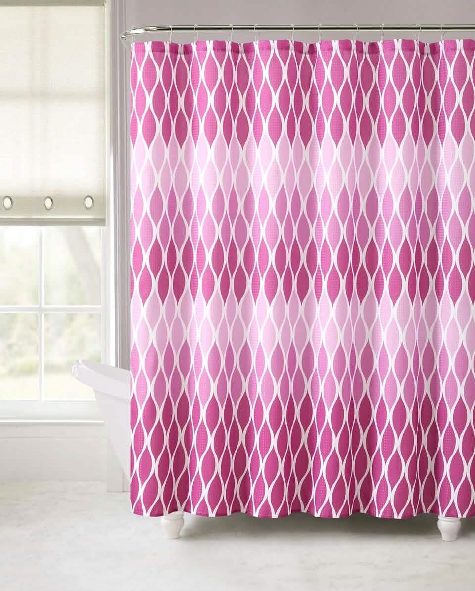 Luxury Embossed Shower Curtains - Assorted Styles DailySale
