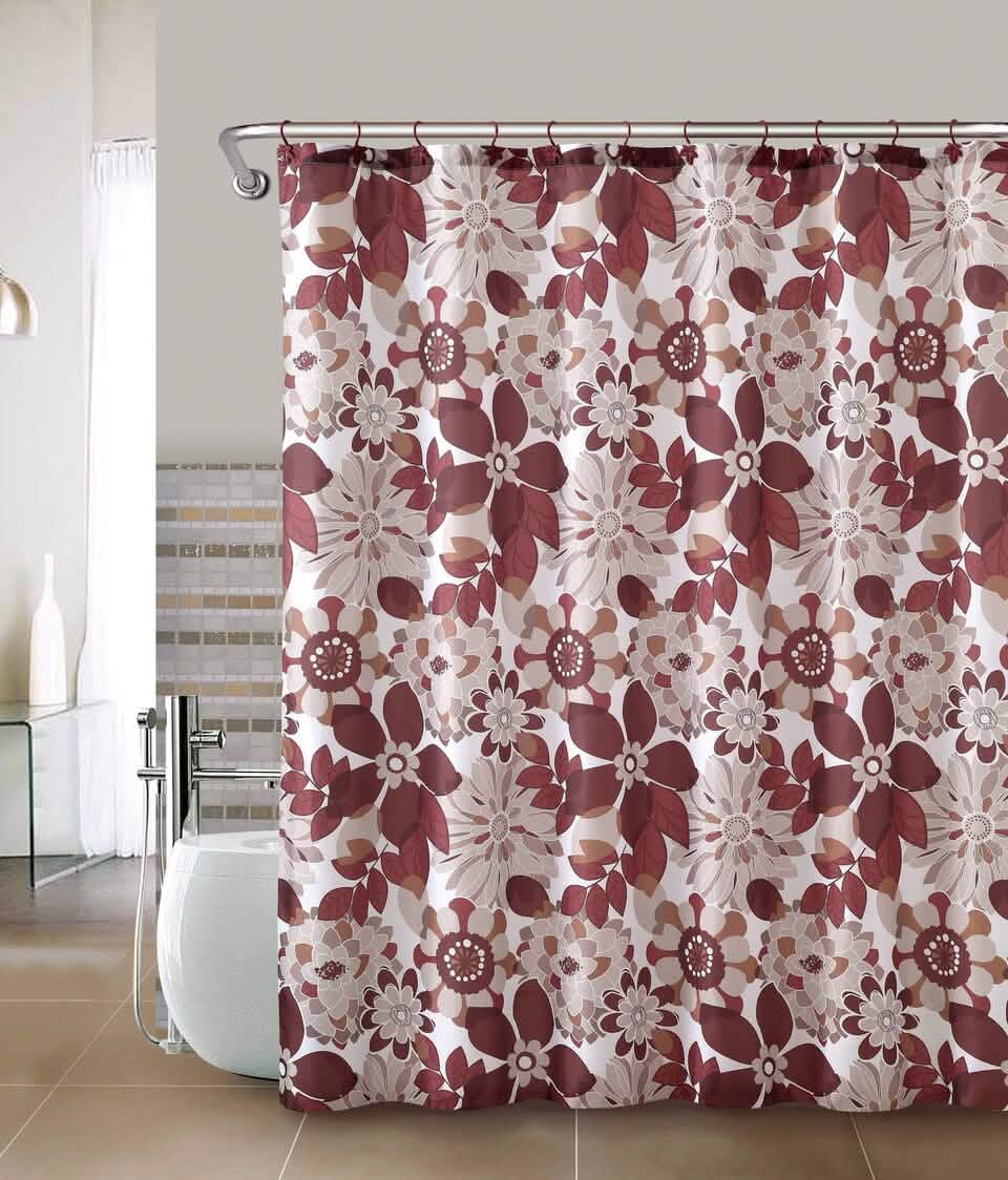 Luxury Embossed Shower Curtains - Assorted Styles DailySale