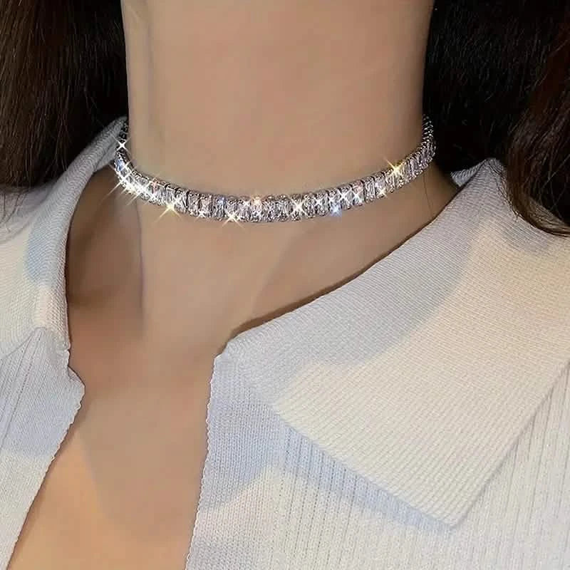 Stylish Charming Thick Tennis High Quality Sparkling Women's Jewelry DailySale