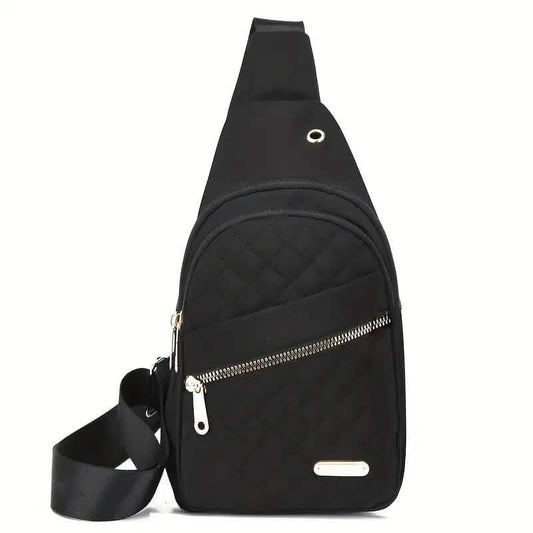 Stylish Chic Quilted Lightweight & Comfortable Crossbody Chest Bag DailySale