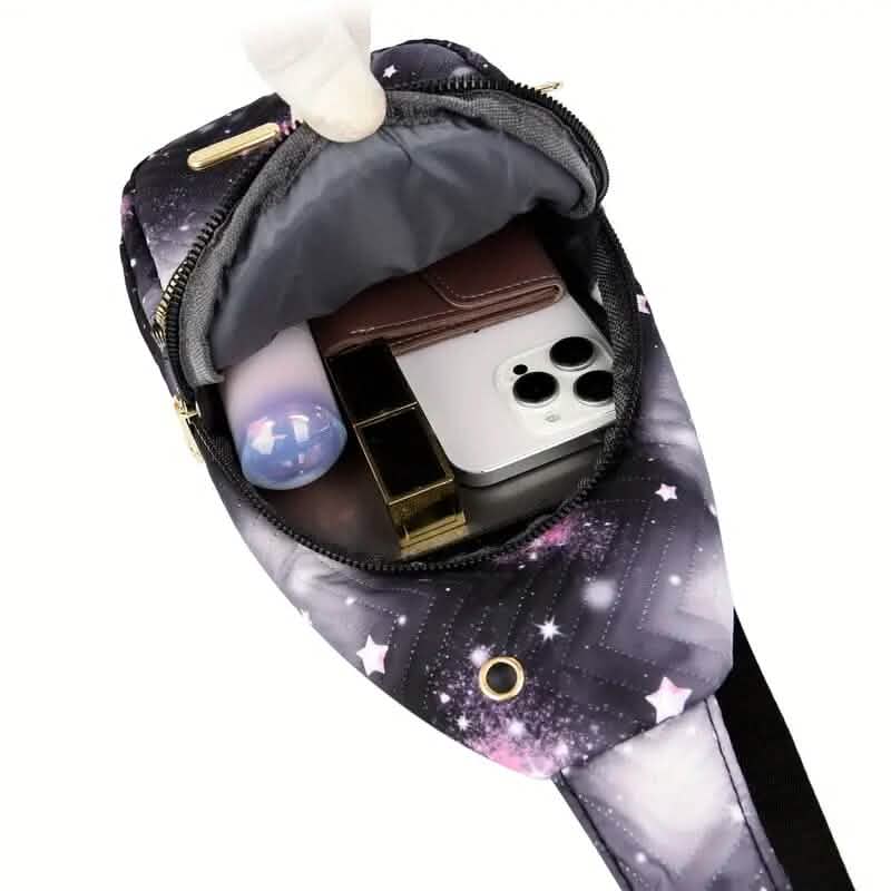 Stylish Chic Quilted Lightweight & Comfortable Crossbody Chest Bag DailySale