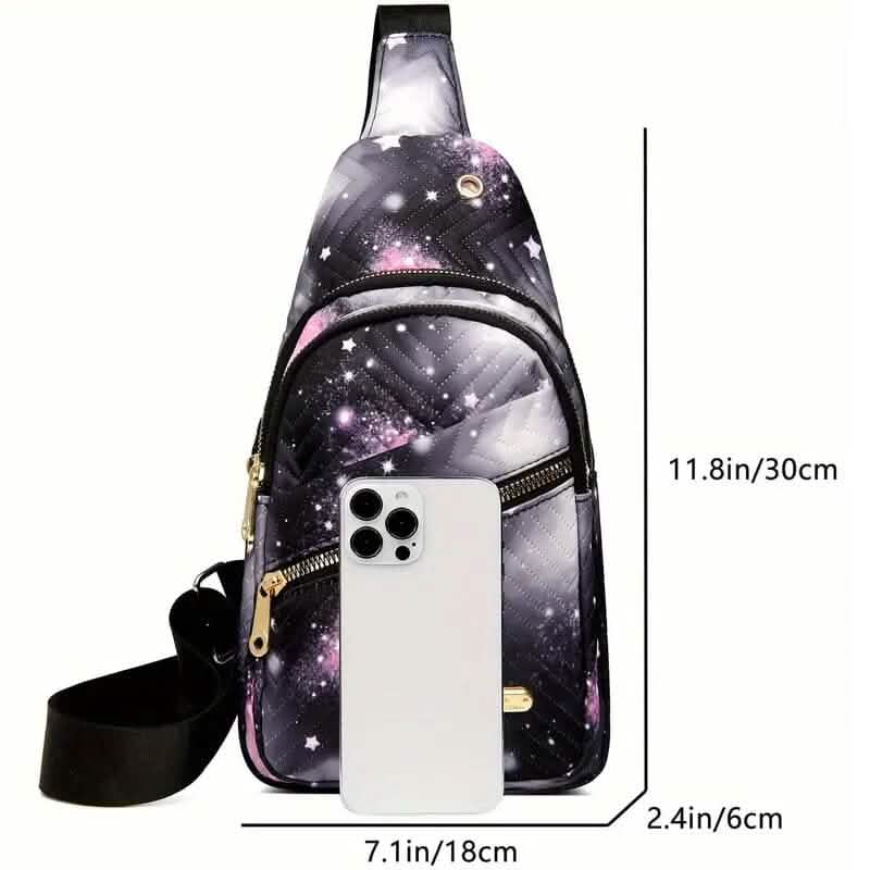 Stylish Chic Quilted Lightweight & Comfortable Crossbody Chest Bag DailySale