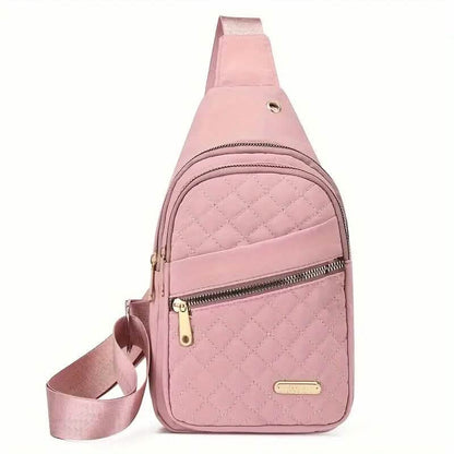Stylish Chic Quilted Lightweight & Comfortable Crossbody Chest Bag DailySale