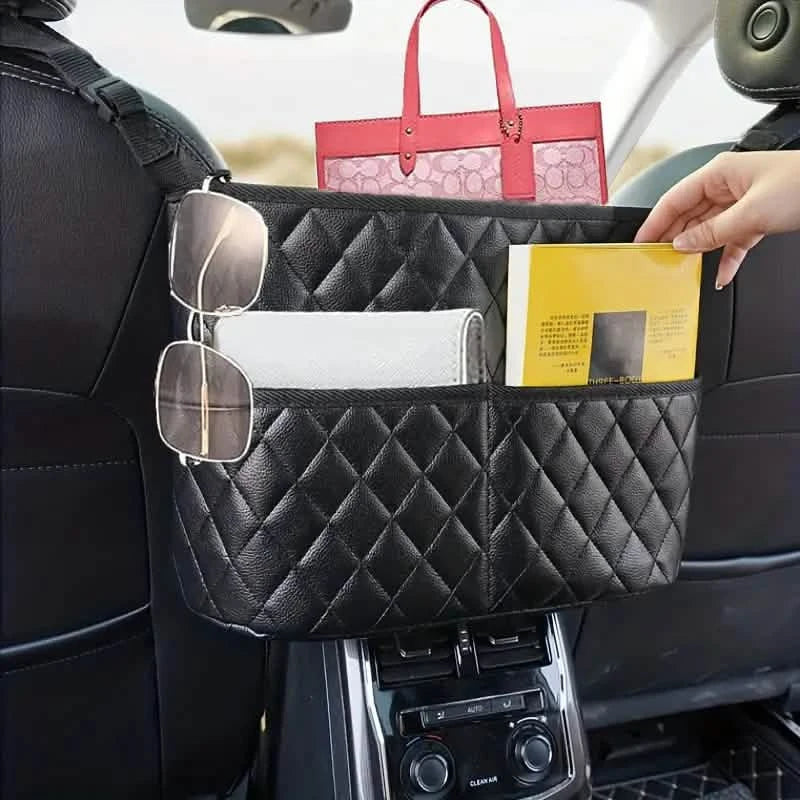 Stylish PU Leather Handbag Car-Mounted Storage Bag DailySale
