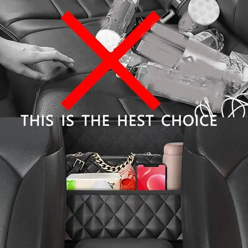 Stylish PU Leather Handbag Car-Mounted Storage Bag DailySale