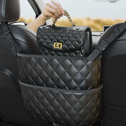 Stylish PU Leather Handbag Car-Mounted Storage Bag DailySale