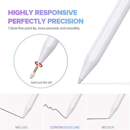 Stylus Pen for iPad with Palm Rejection, Active Pencil Compatible with (2018-2020) DailySale