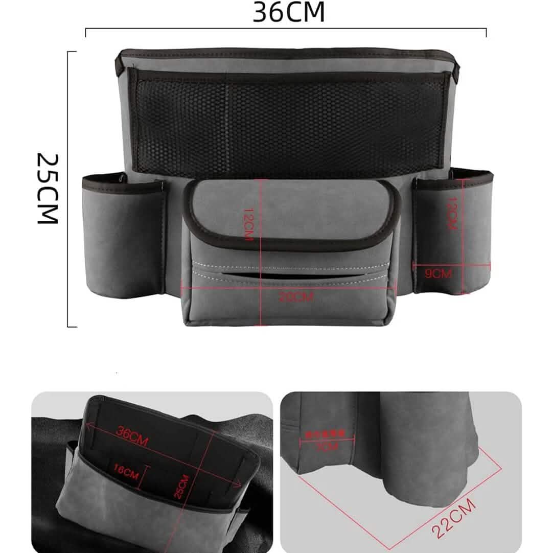 Suede Large Capacity Car Purse Holder DailySale