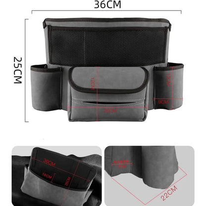 Suede Large Capacity Car Purse Holder DailySale