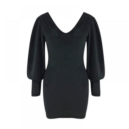 Summark Ladies Lace Long Sleeve Casual Slim Dress DailySale