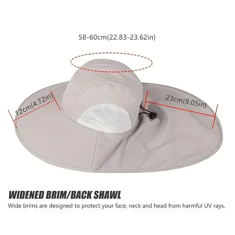 Summer Beach Neck Sunscreen Hat DailySale