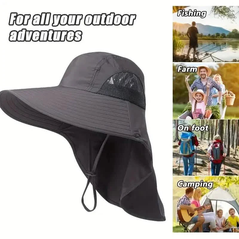 Summer Beach Neck Sunscreen Hat DailySale