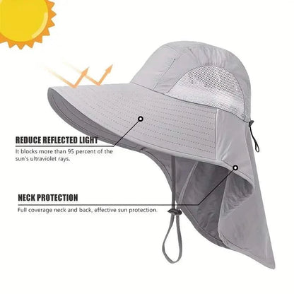 Summer Beach Neck Sunscreen Hat DailySale