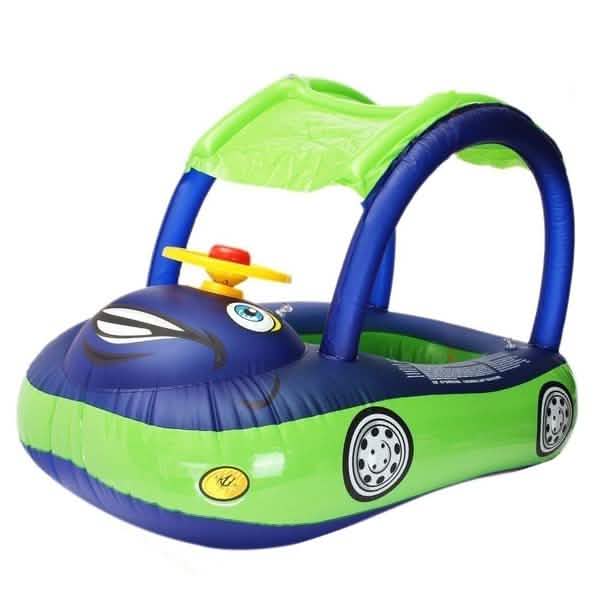 Summer Steering Wheel Sunshade Swim Ring Car Inflatable Baby Float Seat Boat DailySale