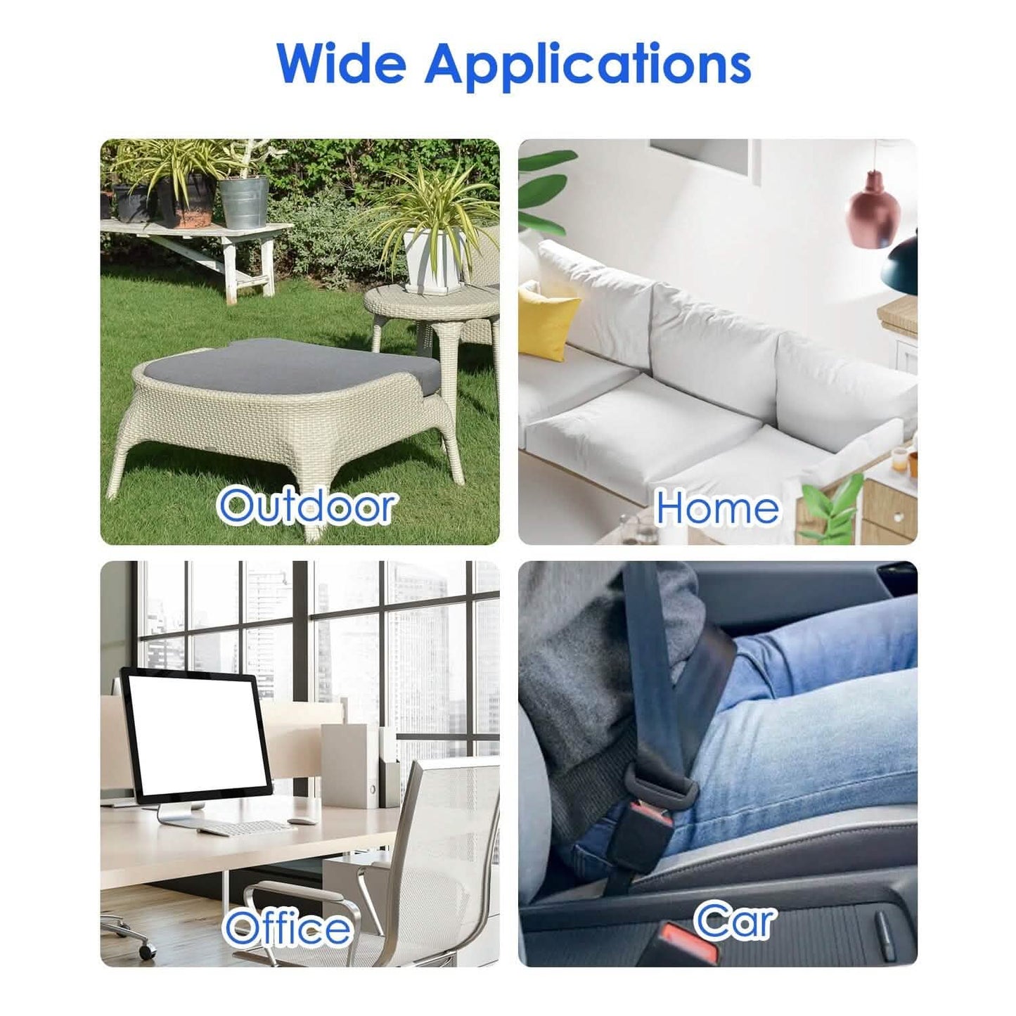 Summer Water Cooling System Seat Cushion with Fans 3 Speeds DailySale