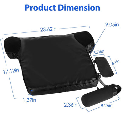 Summer Water Cooling System Seat Cushion with Fans 3 Speeds DailySale