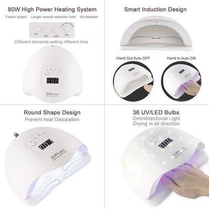 SUN X5 Plus LED Lamp 80W Nail Dryer DailySale