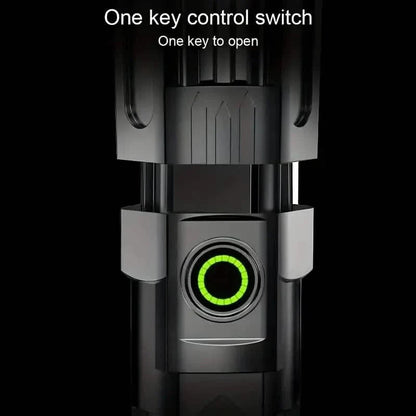 Super Bright Flashlight, USB Rechargeable Telescopic Zoom Wide Beam DailySale