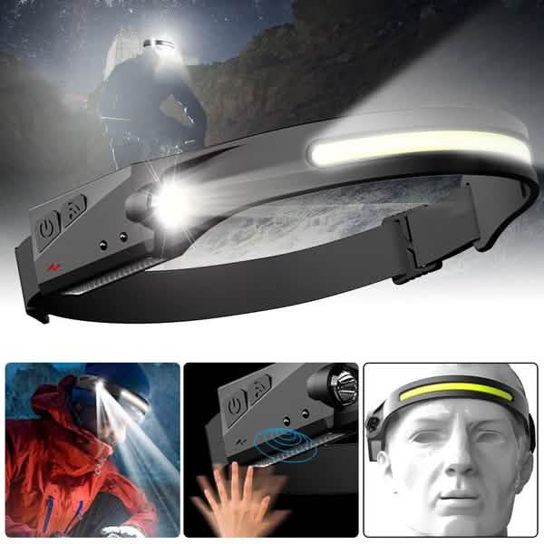Super Bright LED Headlamp Flashlight Rechargeable DailySale