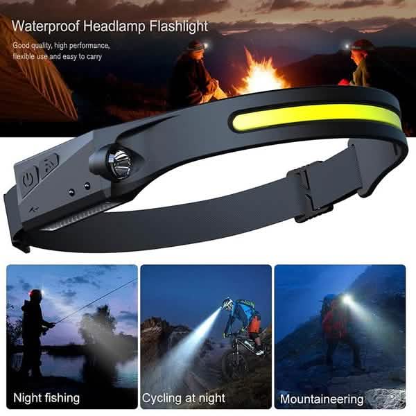 Super Bright LED Headlamp Flashlight Rechargeable DailySale