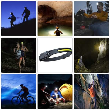 Super Bright LED Headlamp Flashlight Rechargeable DailySale