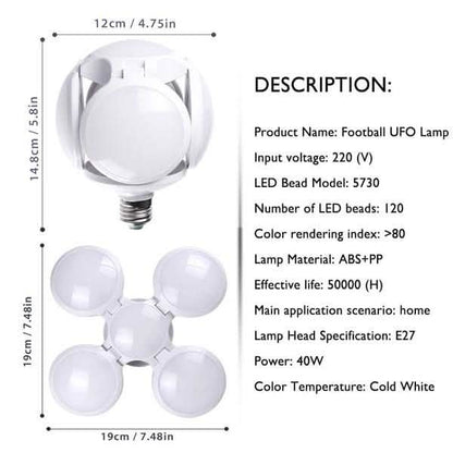 Super Bright Lighting 40W Football UFO Lamp DailySale