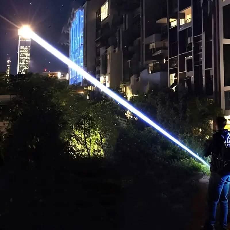 Super Bright Rechargeable Long Beam Flashlight DailySale