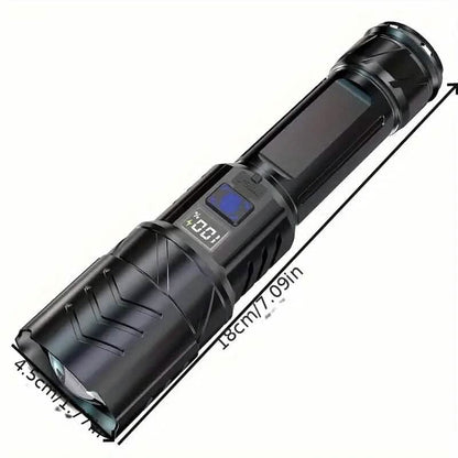 Super Bright Rechargeable Long Beam Flashlight DailySale