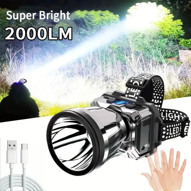 Super Bright USB Charging Headlight DailySale