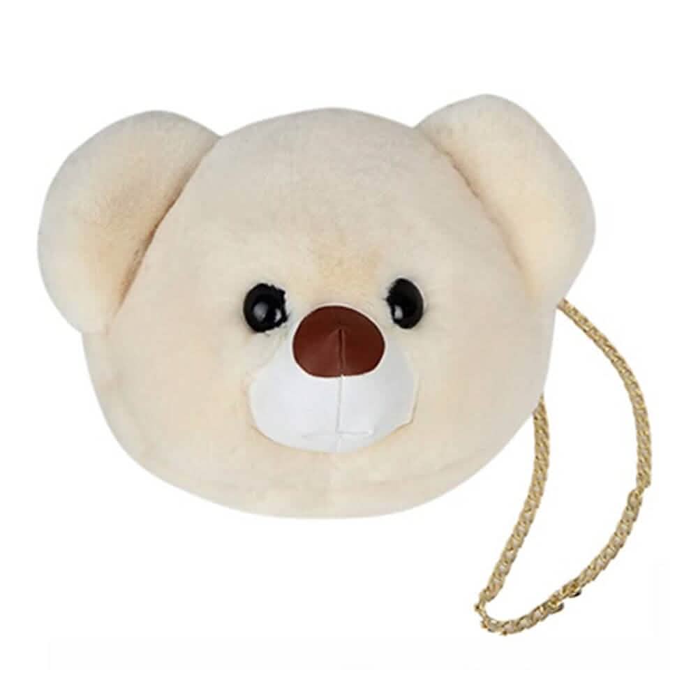 Super Cute Faux Fur Women's Handbag Bear Head Animal DailySale