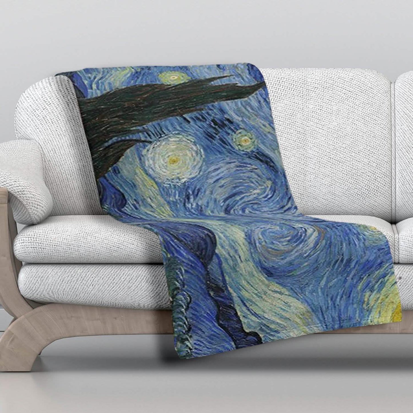 Super Soft Cozy Luxurious Famous Art Paintings Throw Blankets DailySale