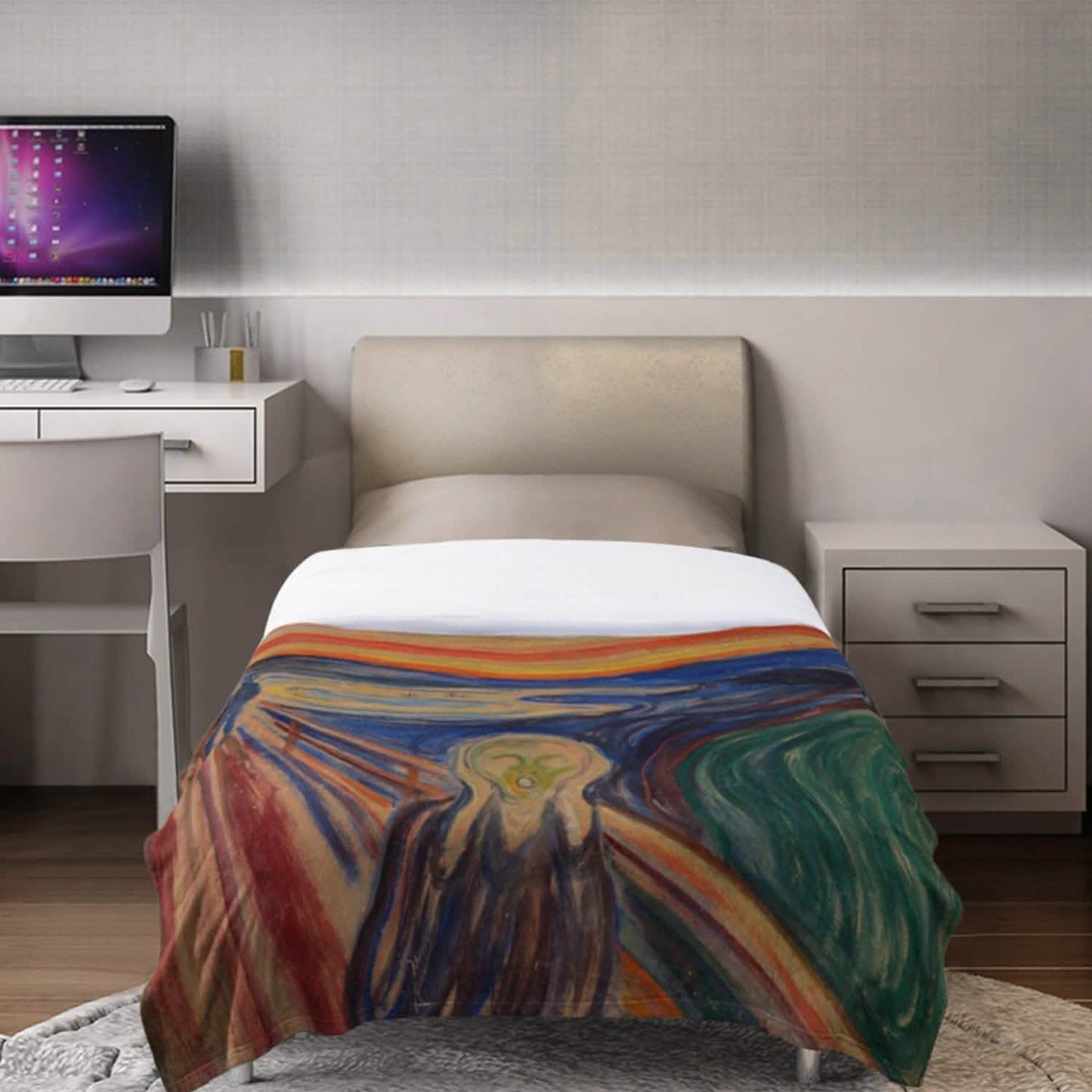 Super Soft Cozy Luxurious Famous Art Paintings Throw Blankets DailySale