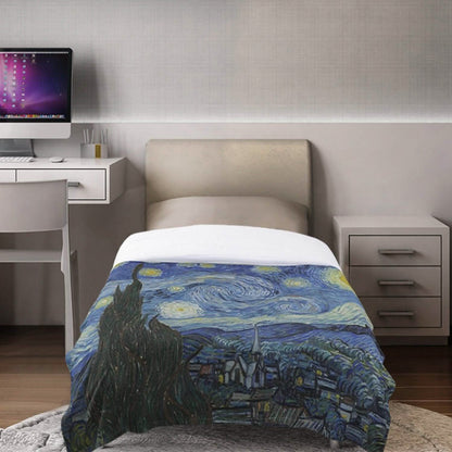 Super Soft Cozy Luxurious Famous Art Paintings Throw Blankets DailySale