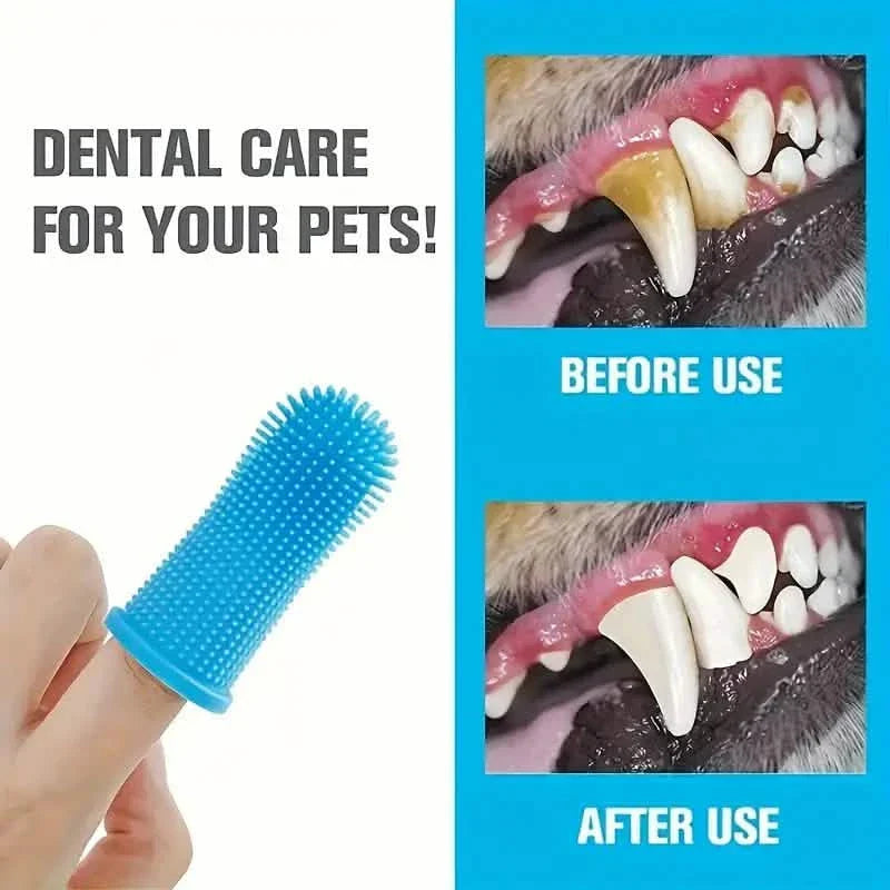 Super Soft Silicone Toothbrush for Dog or Cat's Teeth DailySale