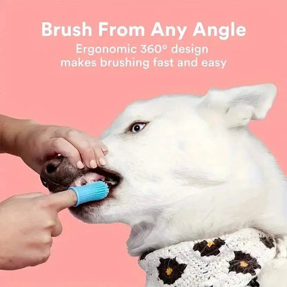 Super Soft Silicone Toothbrush for Dog or Cat's Teeth DailySale