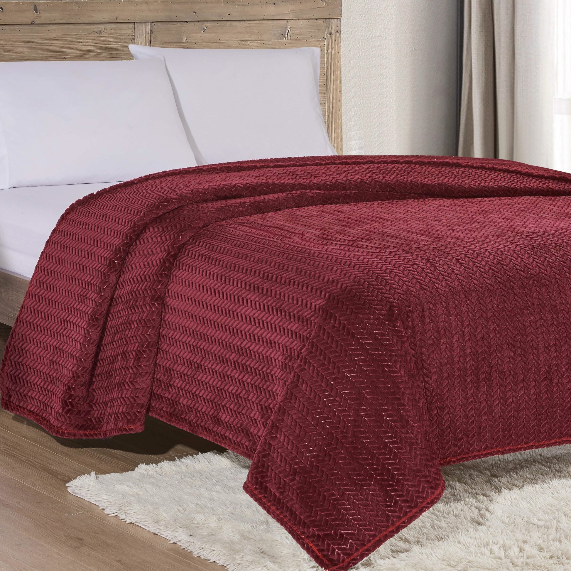 Superior Braided Chevron Bed Cover DailySale