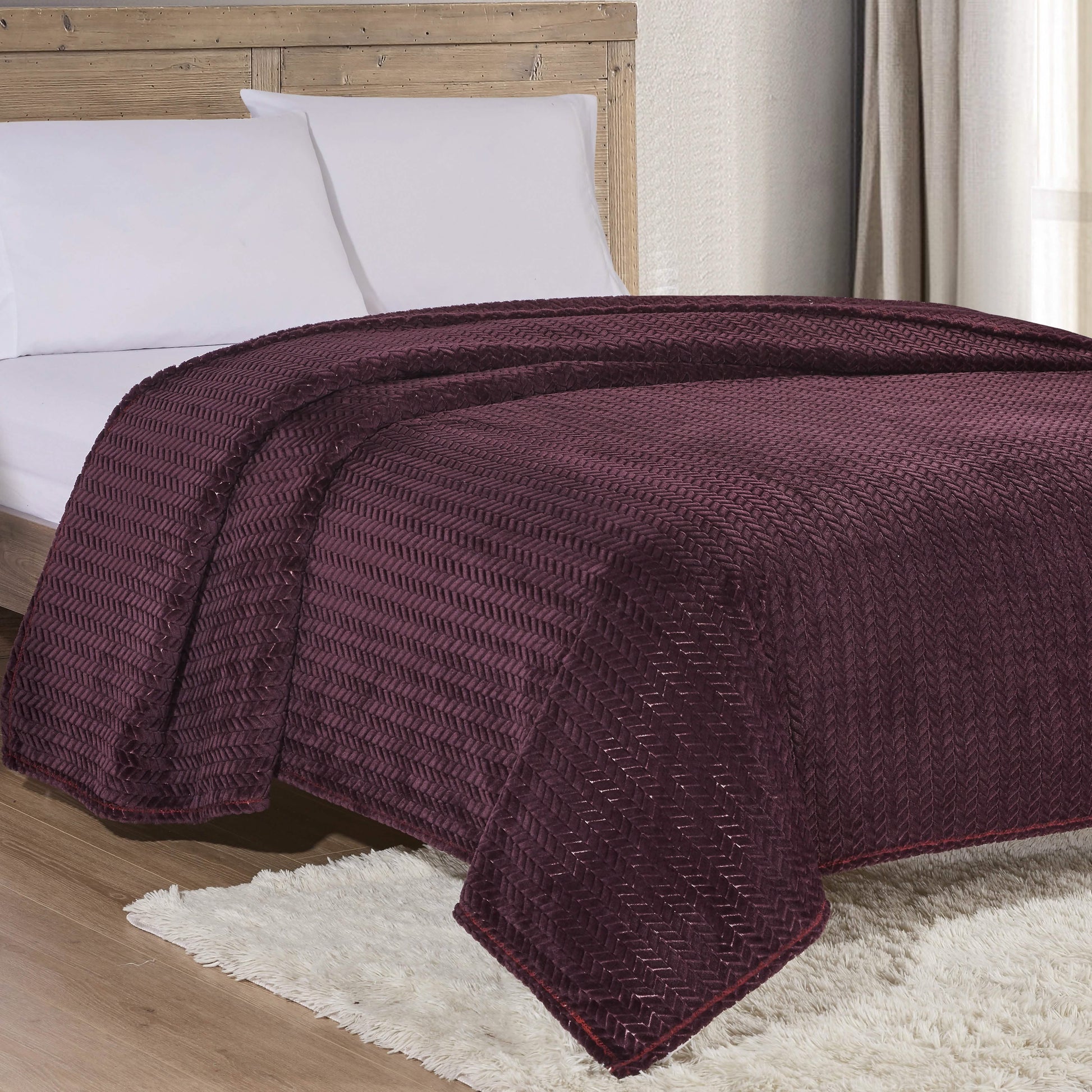 Superior Braided Chevron Bed Cover DailySale
