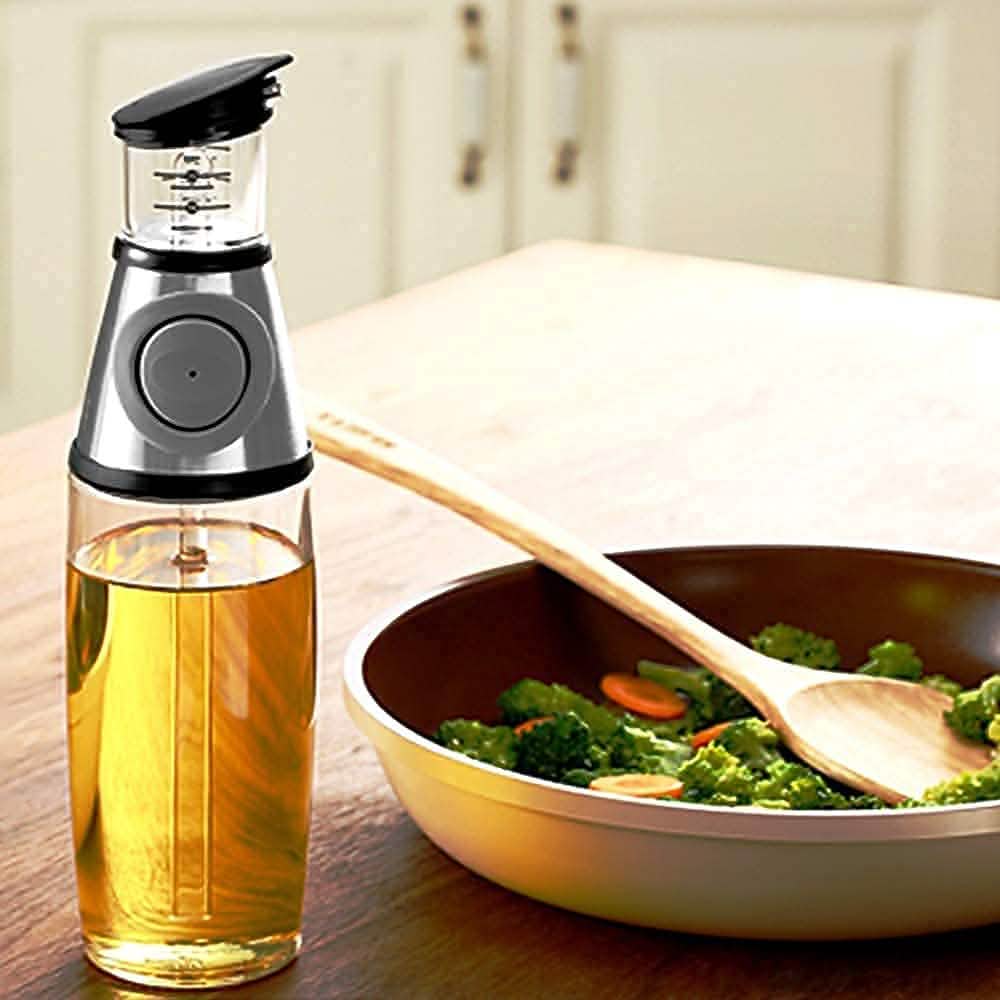 Superior Glass Oil and Vinegar Dispenser DailySale
