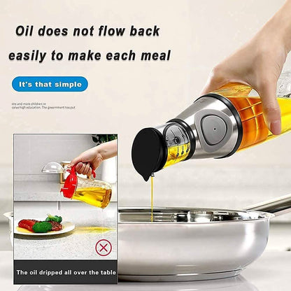 Superior Glass Oil and Vinegar Dispenser DailySale