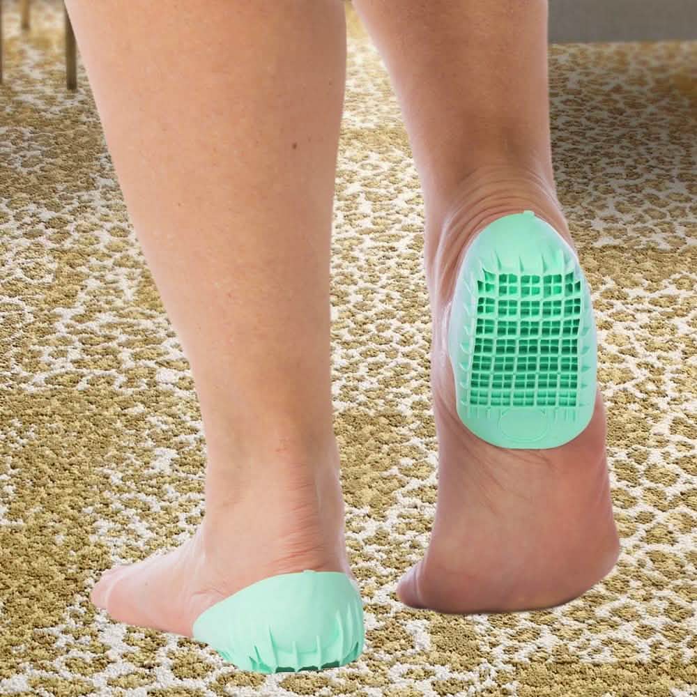 Support and Recovery Silicone Heel Cups - Assorted Sizes DailySale