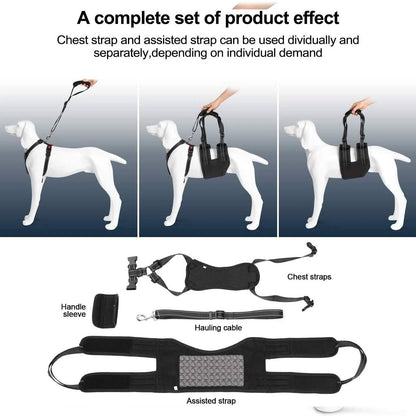 Support Harness Set Adjustable Chest Sling Strap for Elderly Disable Dog DailySale